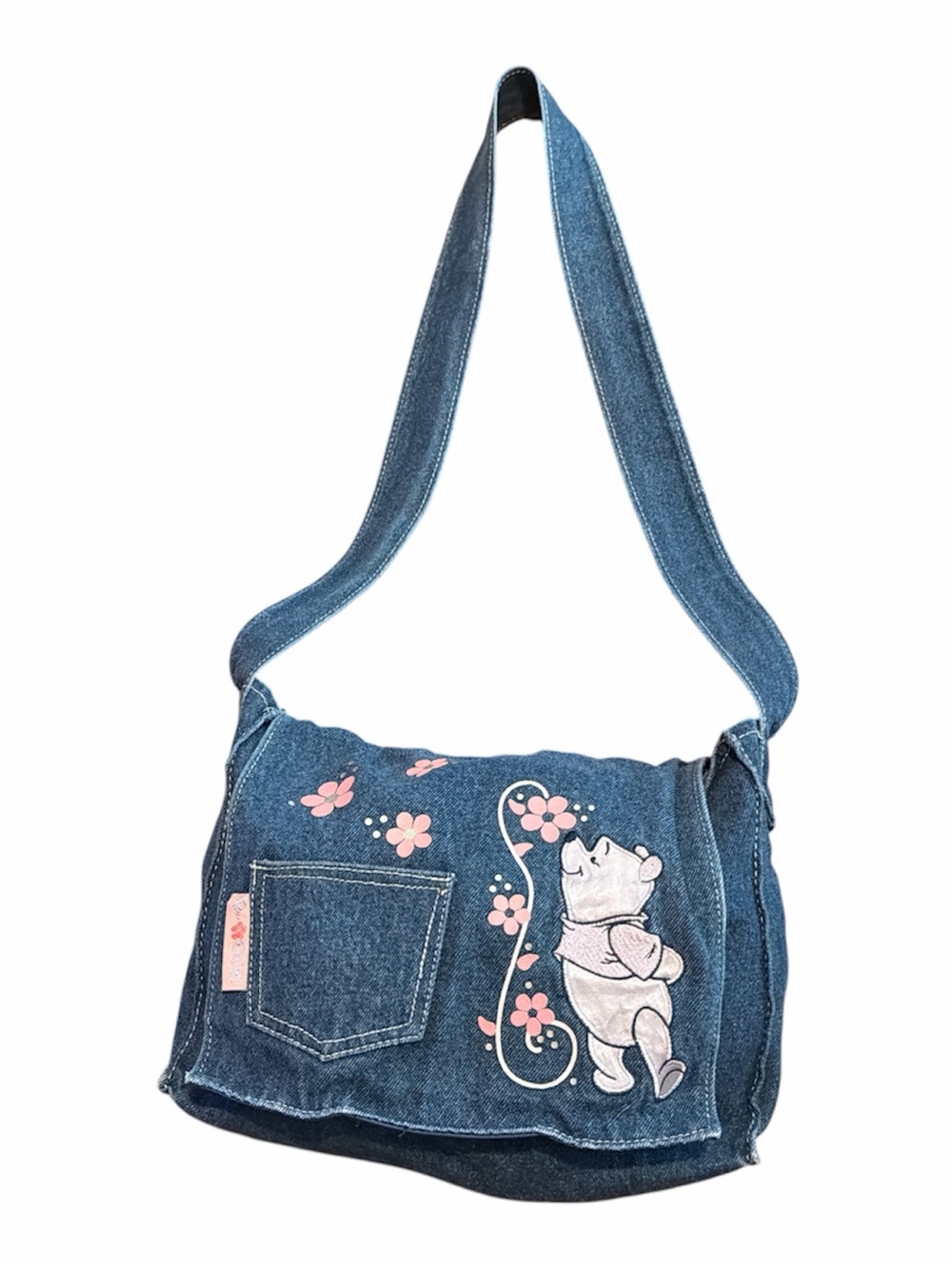Disney Winnie the Pooh Denim Crossbody Bag